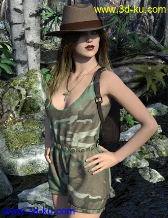 3D打印模型Woodstock for Genesis 2 Female(s)的图片