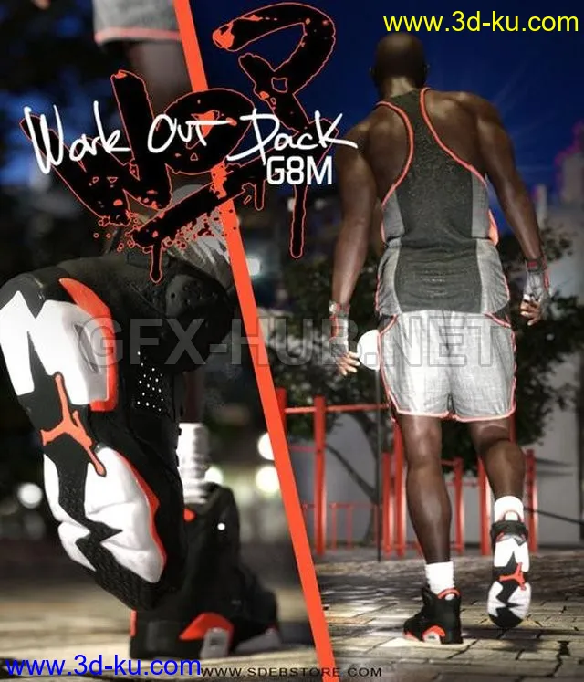 WorkOut Pack G8M模型的图片1