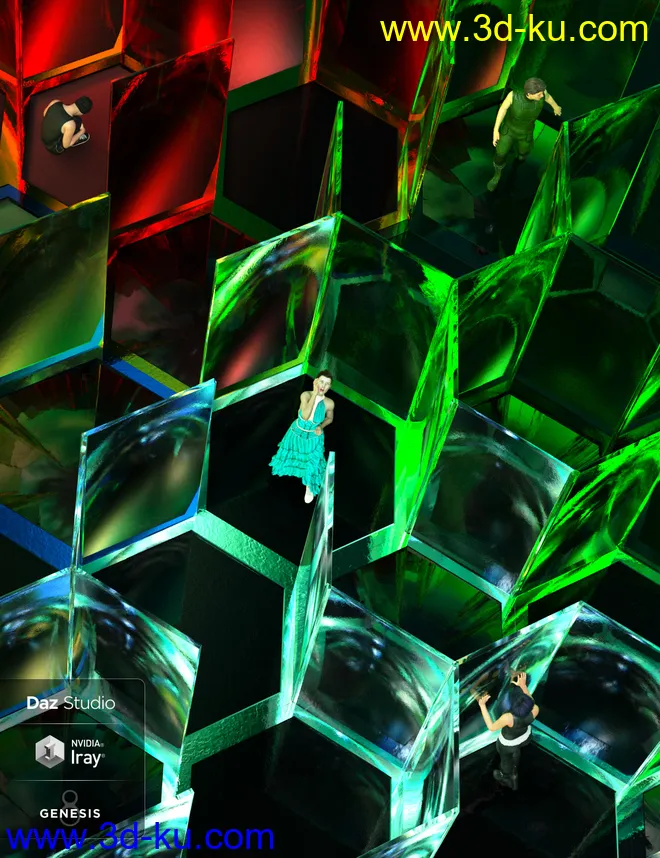 World of Glass - Maze模型的图片1
