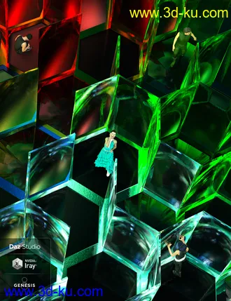 3D打印模型World of Glass - Maze的图片