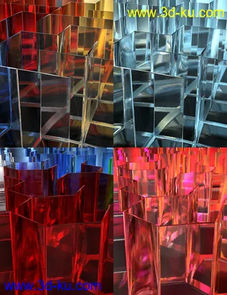 3D打印模型World of Glass - Maze的图片