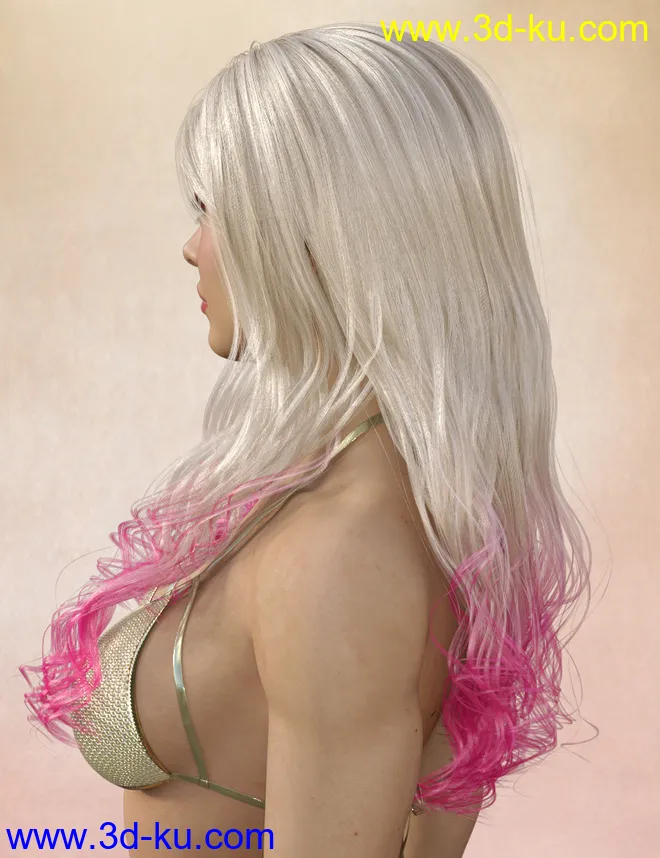 Wrestling Goddess Outfit and Hair for Genesis 8 and Genesis 8.1 Females模型的图片7