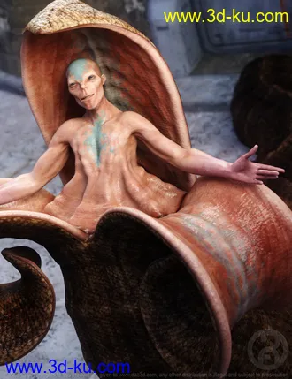 3D打印模型Wyrm Man for Genesis 8 Male的图片