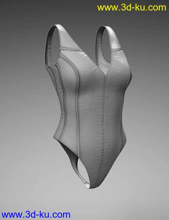 X-Fashion Action Bodysuit for Genesis 8 Female(s)模型的图片6