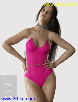 3D打印模型X-Fashion Andromeda Bodysuit for Genesis 8 Female(s)的图片