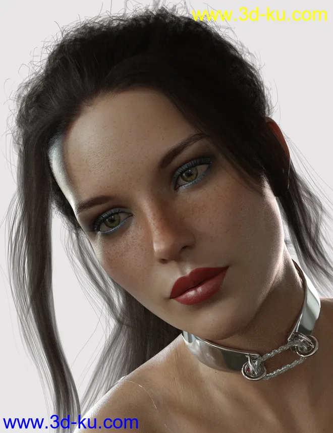 X-Fashion Andromeda Bodysuit for Genesis 8 Female(s)模型的图片4