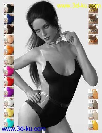 3D打印模型X-Fashion Andromeda Bodysuit for Genesis 8 Female(s)的图片