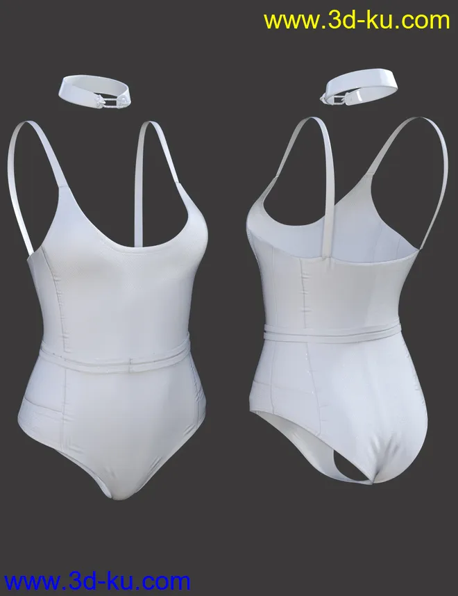 X-Fashion Andromeda Bodysuit for Genesis 8 Female(s)模型的图片7