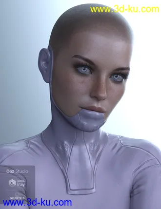 3D打印模型X-Fashion Cyber Model Outfit for Genesis 8 Female(s)的图片