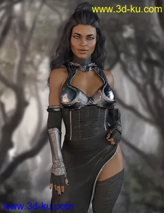 3D打印模型X-Fashion Force Saber Outfit for Genesis 8 Female(s)的图片