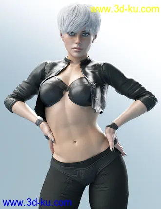 3D打印模型X-Fashion Intrigue Outfit for Genesis 8 Female(s)的图片