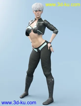 3D打印模型X-Fashion Intrigue Outfit for Genesis 8 Female(s)的图片