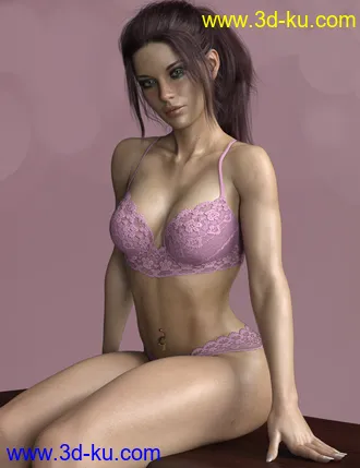 3D打印模型X-Fashion Luxury Lingerie for Genesis 8 Females的图片