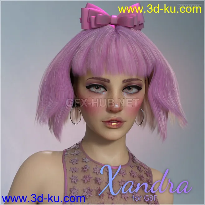 Xandra for Genesis 8 Female模型的图片1