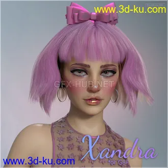 3D打印模型Xandra for Genesis 8 Female的图片