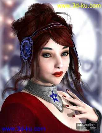 3D打印模型Xinxue Hair的图片