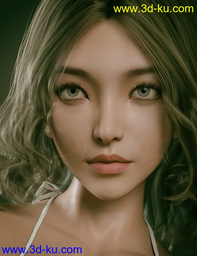Ye Jin Character and Hair for Genesis 8.1 Female模型的图片2