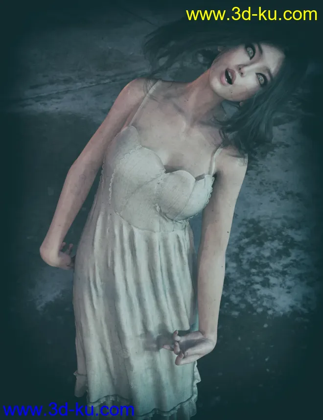 Ye Jin Character and Hair for Genesis 8.1 Female模型的图片10
