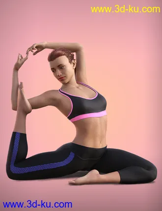 3D打印模型Yoga Animations for Genesis 8的图片