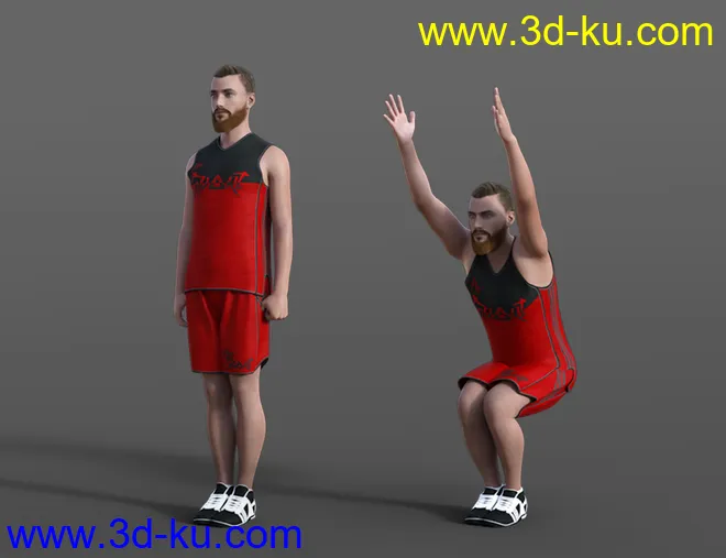Yoga Animations for Genesis 8模型的图片2