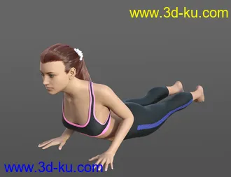 3D打印模型Yoga Animations for Genesis 8的图片
