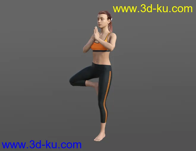 Yoga Animations for Genesis 8模型的图片5