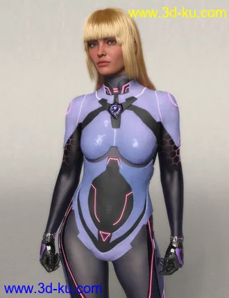 3D打印模型Yui Remake Character and Hair for Genesis 8.1 Female的图片