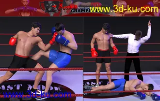 3D打印模型Z Boxing Champions Gloves and Poses的图片