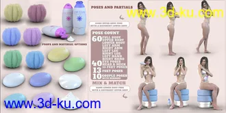 3D打印模型Z Clean and Fresh Prop and Pose Mega Set的图片