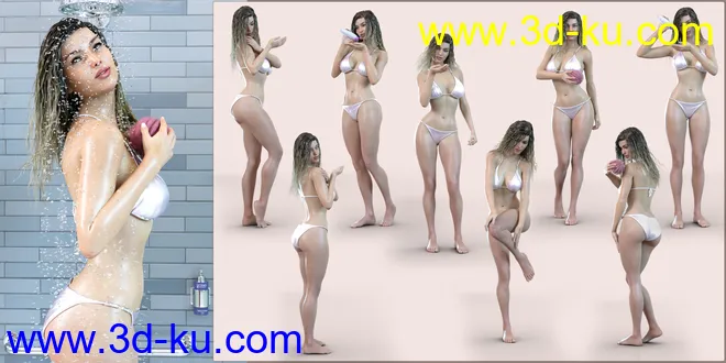 Z Clean and Fresh Prop and Pose Mega Set模型的图片7