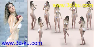 3D打印模型Z Clean and Fresh Prop and Pose Mega Set的图片