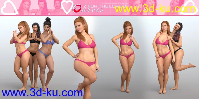 Z For the Love of Curves Shapes and Poses模型的图片6