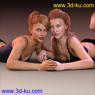 3D打印模型Z Friendship - Poses for Genesis 8 Female and Victoria 8的图片