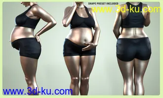 3D打印模型Z Miracle of Life Shape and Poses for Genesis 8的图片
