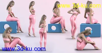 3D打印模型Z Natural Glute Morphs and Pose Mega Set for Genesis 8 and 8.1 Females的图片