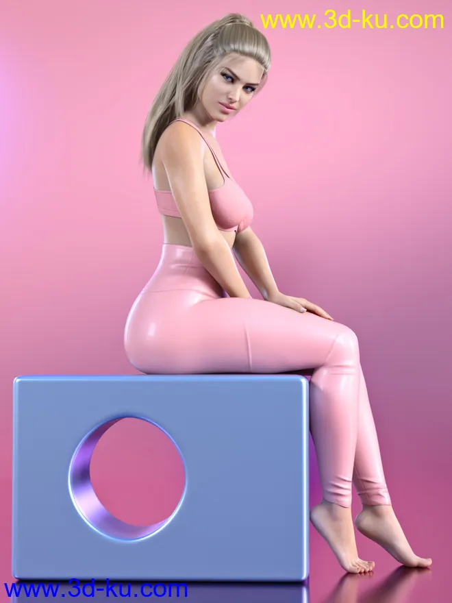 Z Natural Glute Morphs and Pose Mega Set for Genesis 8 and 8.1 Females模型的图片9