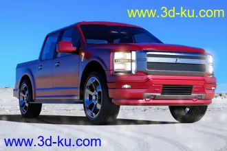 3D打印模型Z Pickup Truck的图片