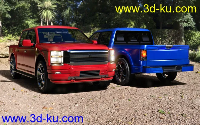 Z Pickup Truck模型的图片4