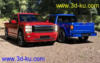 3D打印模型Z Pickup Truck的图片