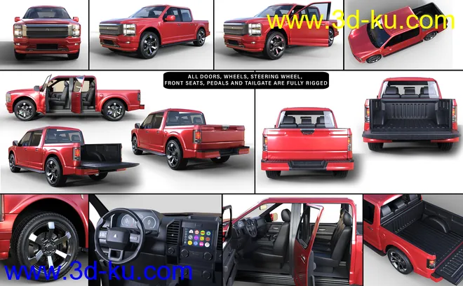 Z Pickup Truck模型的图片7
