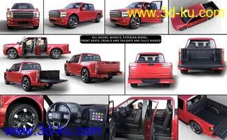 3D打印模型Z Pickup Truck的图片