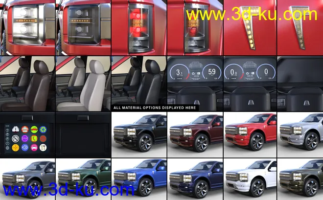 Z Pickup Truck模型的图片8