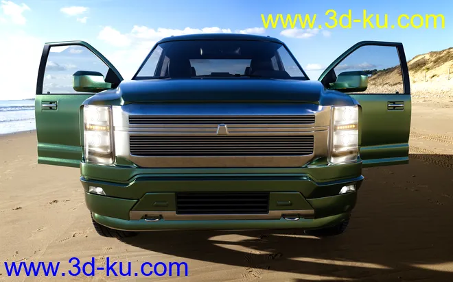 Z Pickup Truck模型的图片9