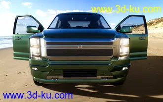 3D打印模型Z Pickup Truck的图片