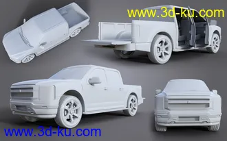 3D打印模型Z Pickup Truck的图片