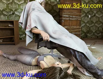 3D打印模型Z Scene of the Crime for Genesis 8的图片