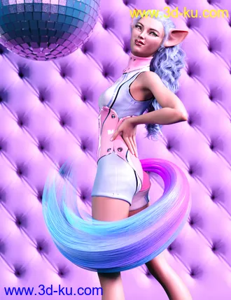 3D打印模型Z Star on the Rise Poses and Expressions for Kiko 8.1的图片