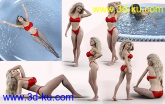 3D打印模型Z Summer Beauty Shape and Pose Mega Set的图片