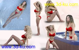 3D打印模型Z Summer Beauty Shape and Pose Mega Set的图片
