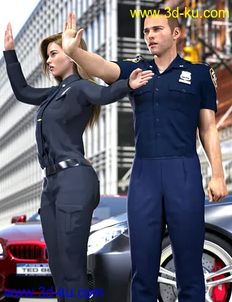 3D打印模型Z Urban City Pose Mega Set for Genesis 3 and 8的图片